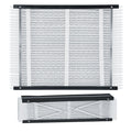 Air Filters MERV 16 Electrostatic Pleated HVAC Furnace Filter 2-Pack 20 x 25 x 4