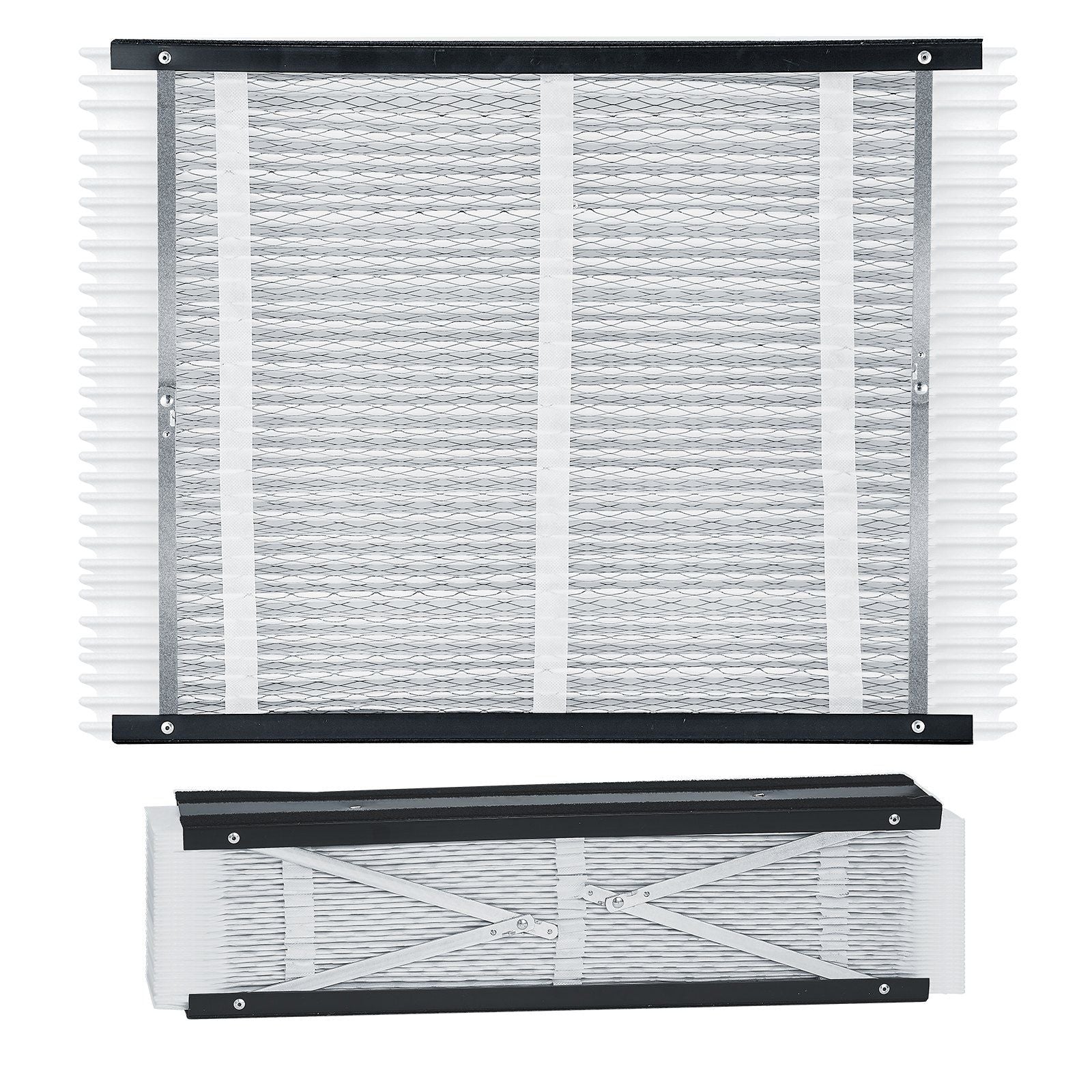 Air Filters MERV 16 Electrostatic Pleated HVAC Furnace Filter 2-Pack 20 x 25 x 4